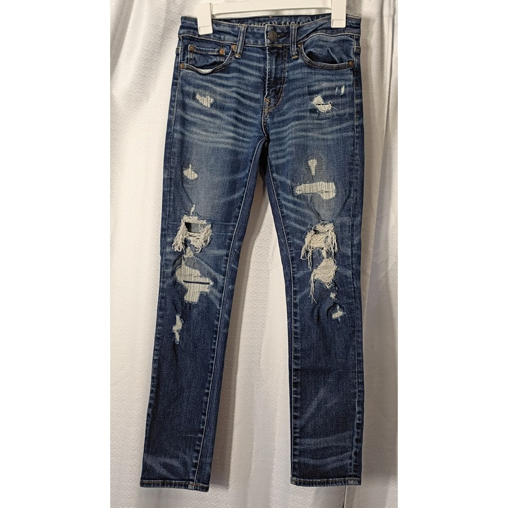 American Eagle NeXt Level AirFlex Slim Distressed Jeans‎ Men's 28x30